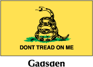 Dont Tread on me nylon flag $ 24.50 made in the USA