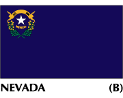 Nevada State Flags on sale , made in the USA