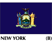 New York State Flags on sale, made in the USA