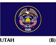 Utah State Flags  on sale , made in the USA