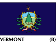 Vermont State Flags on sale, made in the USA