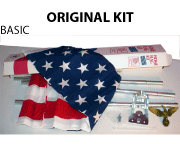 Original Flag Kit - WITH ALUM POLE - WITH FLAG