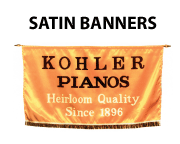 Satin Banners