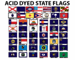 POLYESTER STATE FLAGS  3 ft x 5 ft , 2PLY, longest lasting